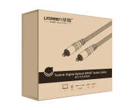 UGREEN AV108 Kabel optyczny Toslink Audio aluminiowy z oplotem 1.5m - 1489002 - zdjęcie 4